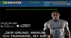 Desktop Screenshot of 2exercise.net